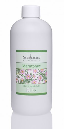 Saloos Bio masážny olej Maratonec 500ml