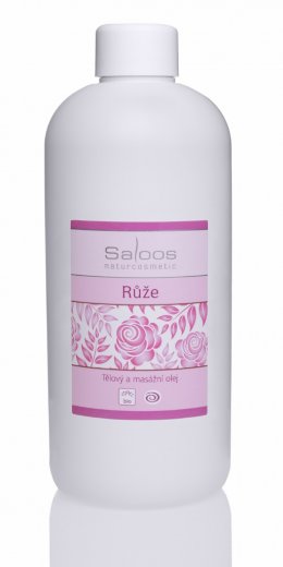 Saloos Bio masážny olej Ruža 500ml
