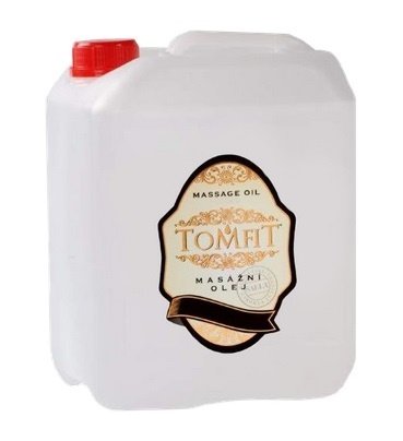 TOMFIT masážny olej s obsahom gáfru - 5l