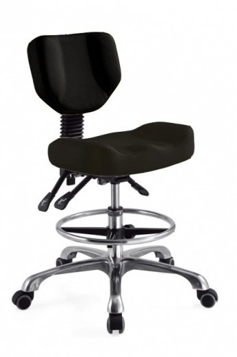 Multifunkčná stolička 9942 - čierna