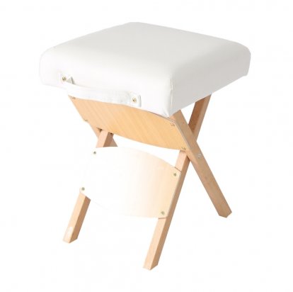 Skladacia stolička MS03 - biela