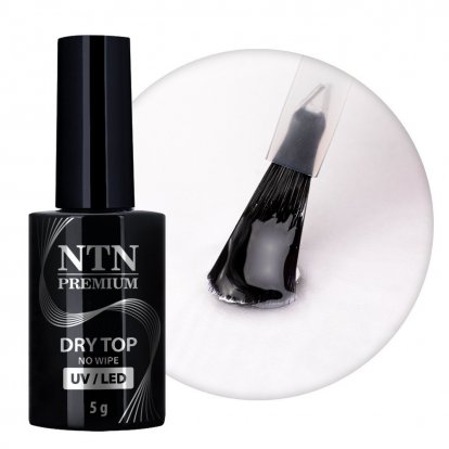 NTN Premium Dry Top No Wipe vrchný gél lak bez výpotku 5g