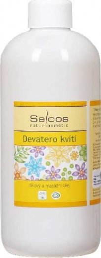 Saloos Bio masážny olej Deväť kvetov 500 ml