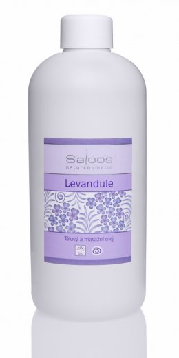 Saloos Bio masážny olej Levanduľa 500 ml