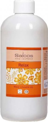 Saloos Bio masážny olej Relax 500ml