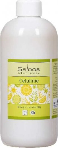 Saloos Bio masážny olej Celulínia 1000ml