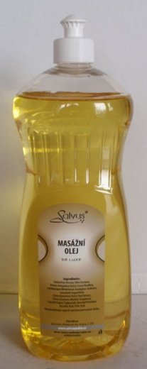 Salvus masážny olej De luxe - 500ml
