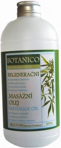 Botanico konopný regeneračný olej 500ml