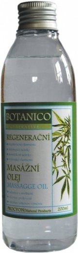 Botanico konopný regeneračný stimulačný olej 200ml