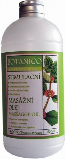 Botanico stimulačný masážny olej 500ml