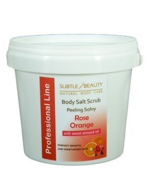 Peelingová soľ Ruža-Pomaranč - 1kg