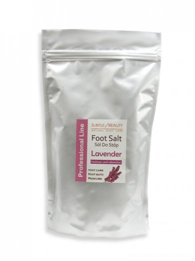 Kúpeľová soľ na nohy-1kg-levandule