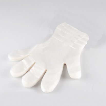 Jednorazové parafínové igelitové rukavice veľkosť M - 100ks