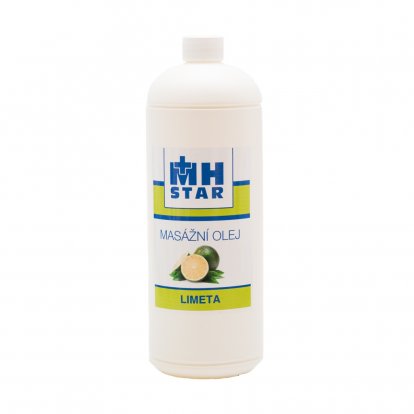 MH Star masážny olej limeta - 1l