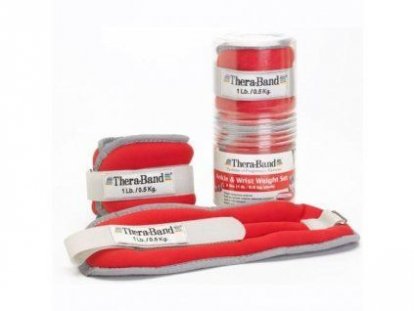 THERA-BAND set tréningových závaží, 450g, červený