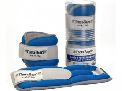 THERA-BAND set tréningových závažia, 1,1 kg, modrý