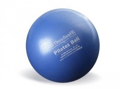 Thera Band Overball / Pilates Ball 22 cm, modrá