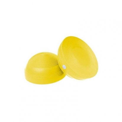 Ledragomma balančná pologuľa HalfBall 14cm - žltý
