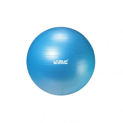 LIVEUP gymball Anti-Burst gymnastická lopta 55cm - modrá