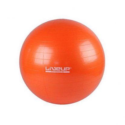 LIVEUP gymball Anti-Burst gymnastická lopta 65cm - oranžová