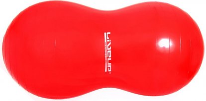 LIVEUP Gymball Peanut 100x50 cm gymnastická lopta - červená