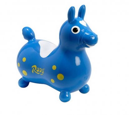Gymnic Rody skákacie koník - modrý