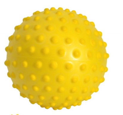 Gymnic Sensyball masážna loptička 20cm - žltá