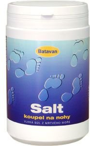 Batavan kúpeľová soľ na nohy kamenná, 2,5kg