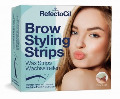 Refectocil Brow Styling Strips - depilačné prúžky na obočie (20 + 10 párov)