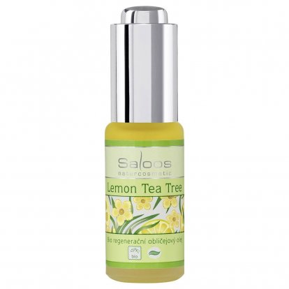 Saloos Bio Regeneračný tvárový olej Lemon tea tree 20ml