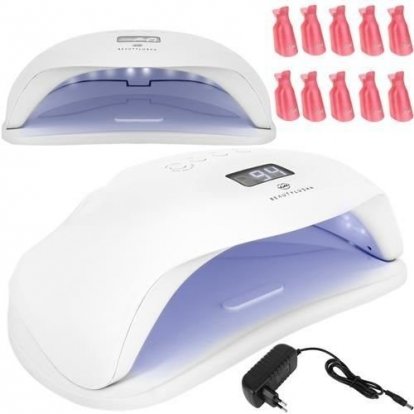 Beautylushh SunX Plus UV Lampa 36 LED 72W s klipmi biela