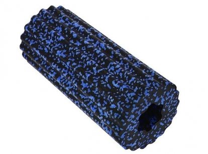 Penový valec s výstupkami Roller Yoga 32x14 čiernomodrý