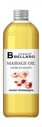 Fergio BELLARO masážny olej sladké šampaňské- 1l