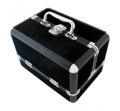 Kozmetický kufrík CA4R 25 x 17 x 17cm - čierny