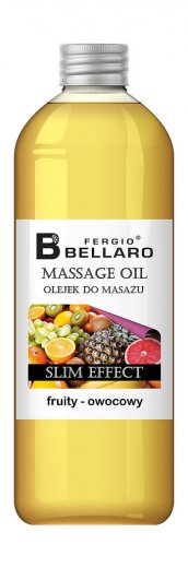 Fergio BELLARO masážny olej ovocný Slim effect - 1l