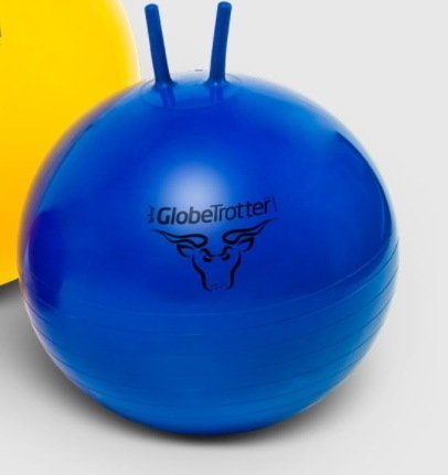 Ledragomma Globetrotter skákacia lopta 53cm modrý
