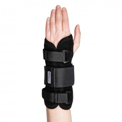 MANU medical PLUS Ortéza zápästia s ochranou palca, pravá, obvod zápästia 16-19 cm