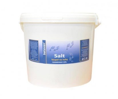 BATAVAN kúpeľová soľ na nohy kamenná, 5kg