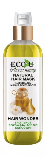 Eco-U Prírodné maska proti rozstrapkaným končekom 125ml