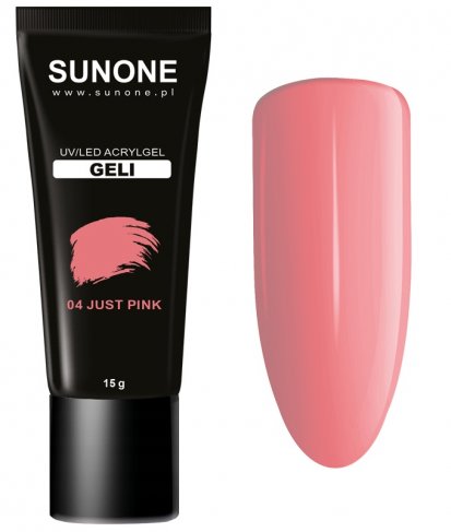 SUNON Geli UV / LED Akrylgel 15g - 04 Just Pink