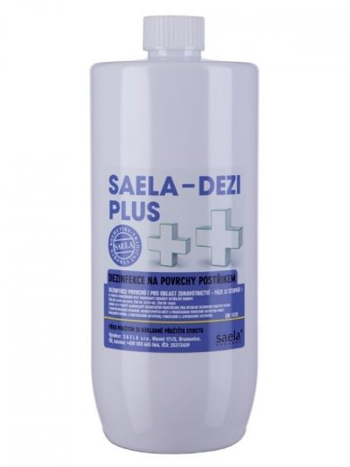 SAELA - Dezi PLUS - dezinfekcia na povrchy 1000ml