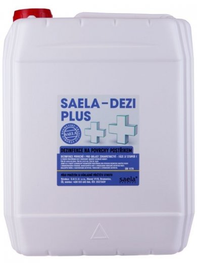 SAELA - Dezi PLUS dezinfekcia na povrchy 5l kanister