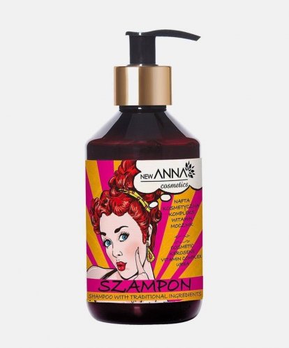 Retro šampón s kozmetickým petrolejom, vitamíny a ureou 300ml