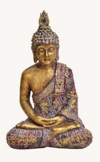 Budha sediaci 13cm x 8cm x 20cm