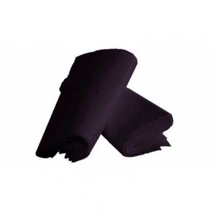 Čierne jednorazové plachta ECOTER z netkanej textílie 200x90cm - 10ks