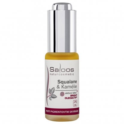 Saloos Bio Squalane a Kamélie rastlinný elixír 20ml