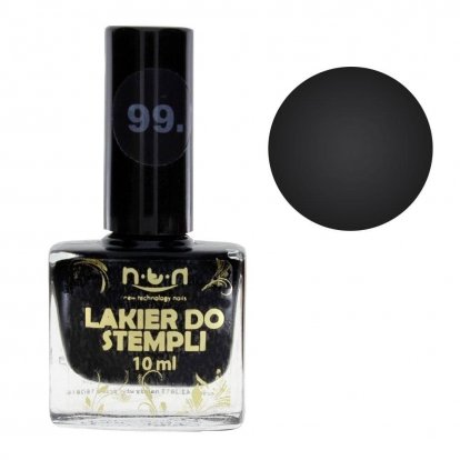 NTN lak na pečiatkovanie 10ml, čierny č. 99