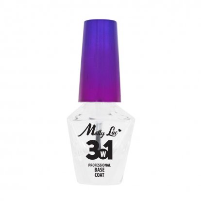 Molly Lac Base Coat báza 3v1 s L-cysteinom 10ml