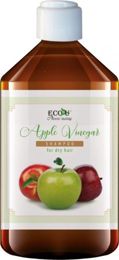 ECO-U Šampón s jablčným octom pre suché vlasy 500ml