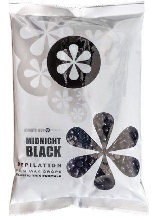 Depilačný vosk zrnka - Midnight Black - 800g